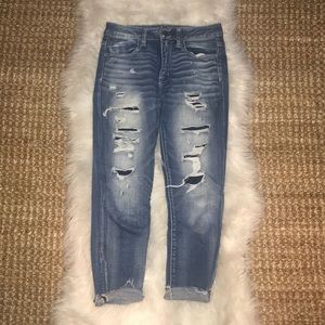 American Eagle Super Stretch Crop Jeans